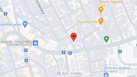 Imagem do google maps da localizacao da Oficina